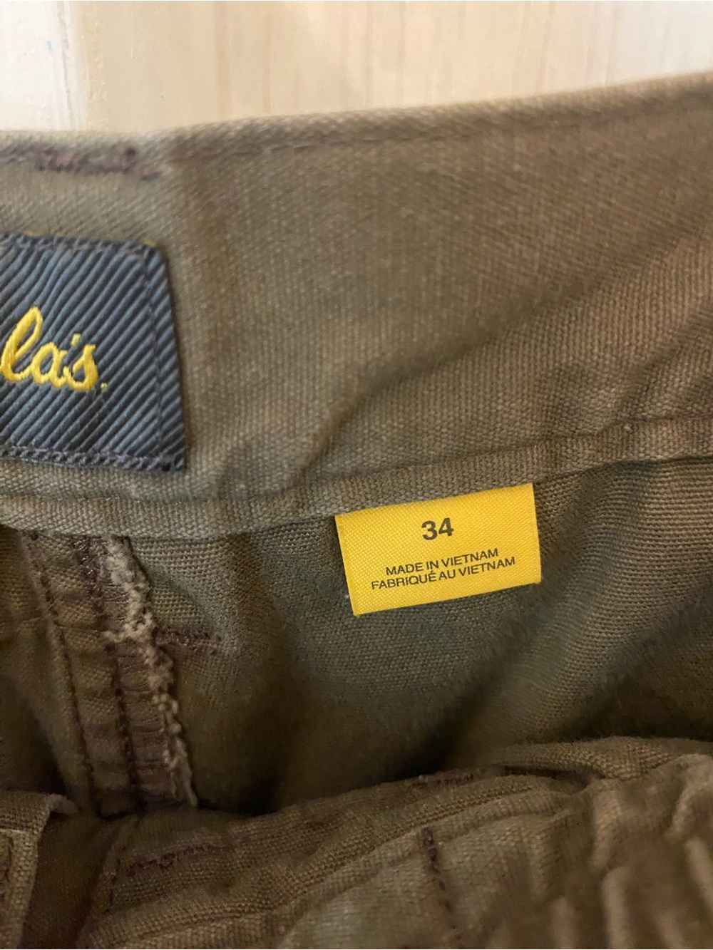 Cabela's Olive Green Men's Cargo Shorts - Picture 5 of 9